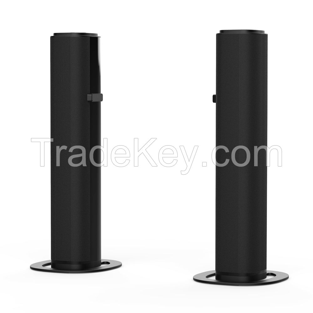Built-in DSP Detachable Speaker Bluetooth 3D Surround Sound 2 in 1 TV SoundBar Audio Sound 