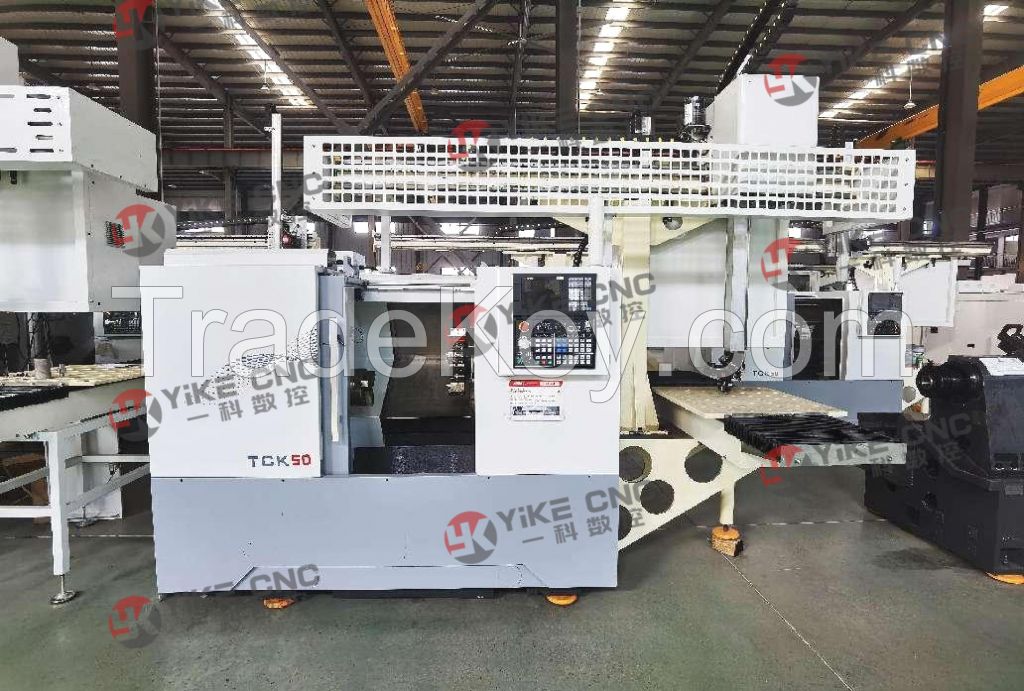 CN SLANT BED+LINEAR GUIDE WAY CNC LATHE