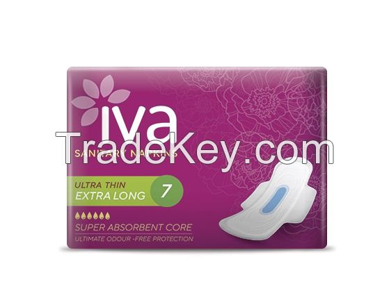 IVA Ultra Thin Extra Long 320mm ( Sanitary Pads ) Tri Fold