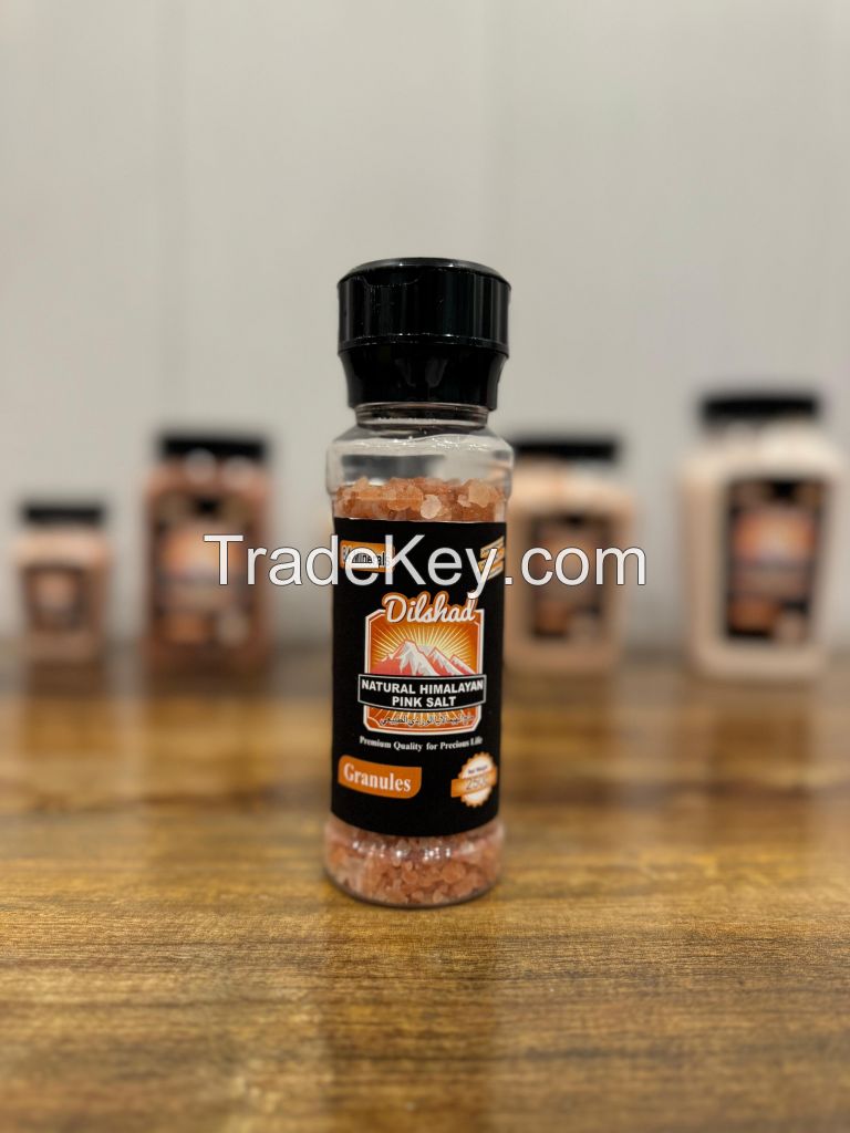 Granular pink salt 600g and 250g