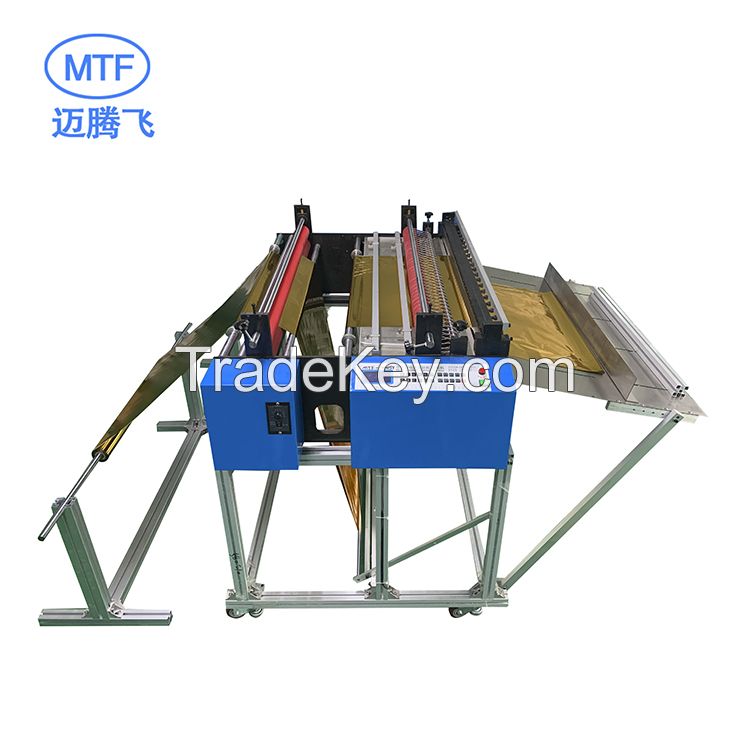 heavy knife cutting machine, hard tool can cut thick material, support custom slitter round knife and feeding device