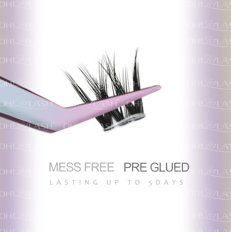 High quality synthetic hair perfect for creating a custom lash extention look in minutes.