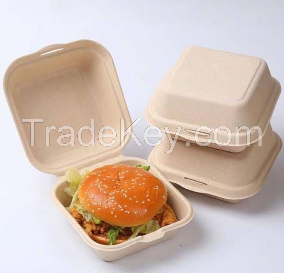 Disposable Ecofriendly cutlery and other disposable products like All size Plates, cup, glass, soup bowl with lid, bowl , food centenar, Burger box etc...