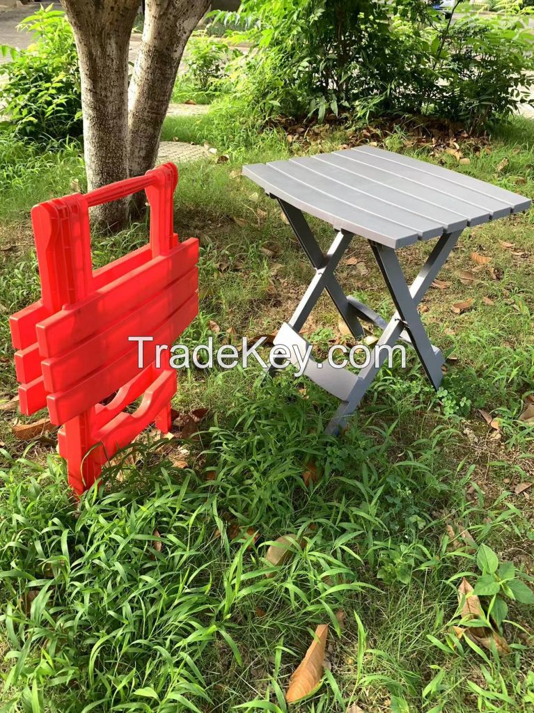 Camping Plastic Quick Fold Side Table Lightweight Folding Table