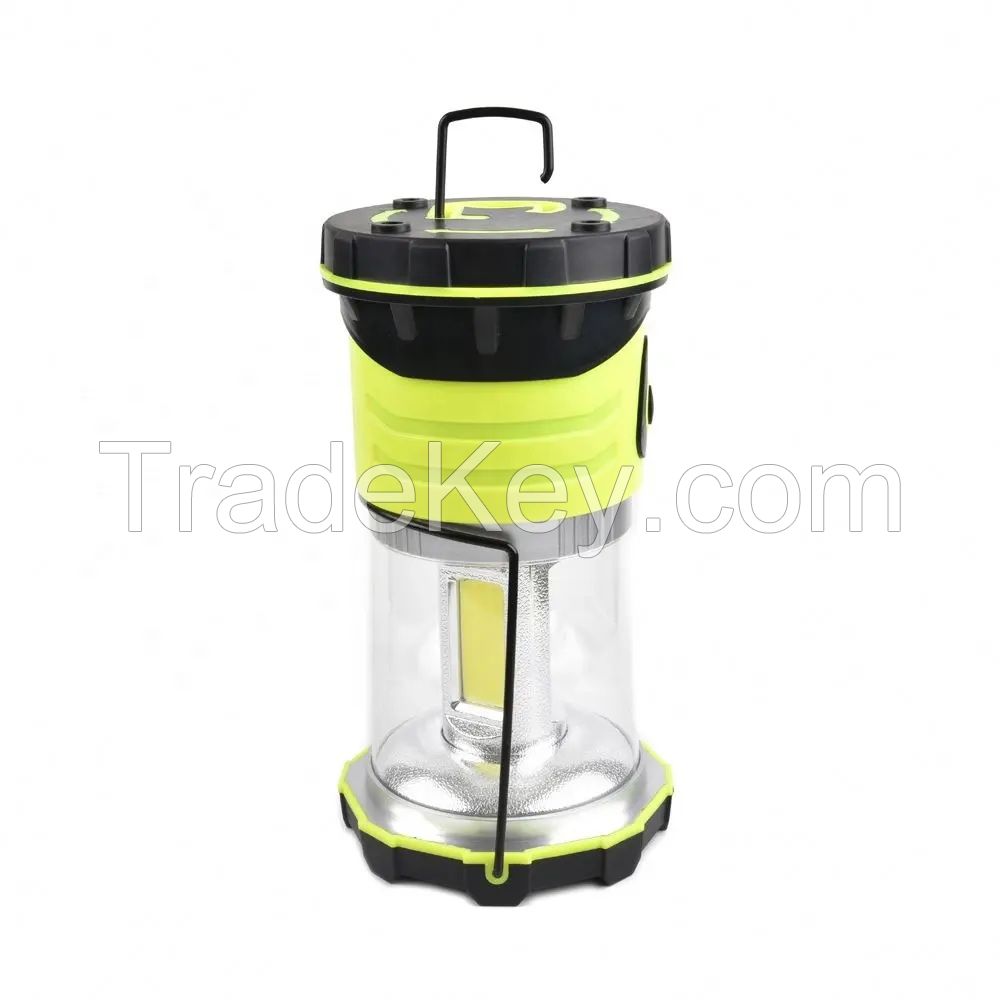 Waterproof Rechargeable Portable lamp outdoor tent High brightness camping light Heavy duty 2000 Lumen  COB Lantern