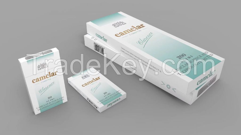 Custom Empty Cig.arette Pack Offset Printing Cardboard Box Tobacco Case For Tobacco