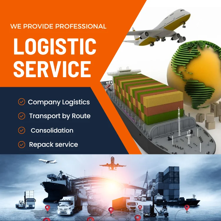 Freight forwarder logistics services transportation shipping agent from China to Netherlands