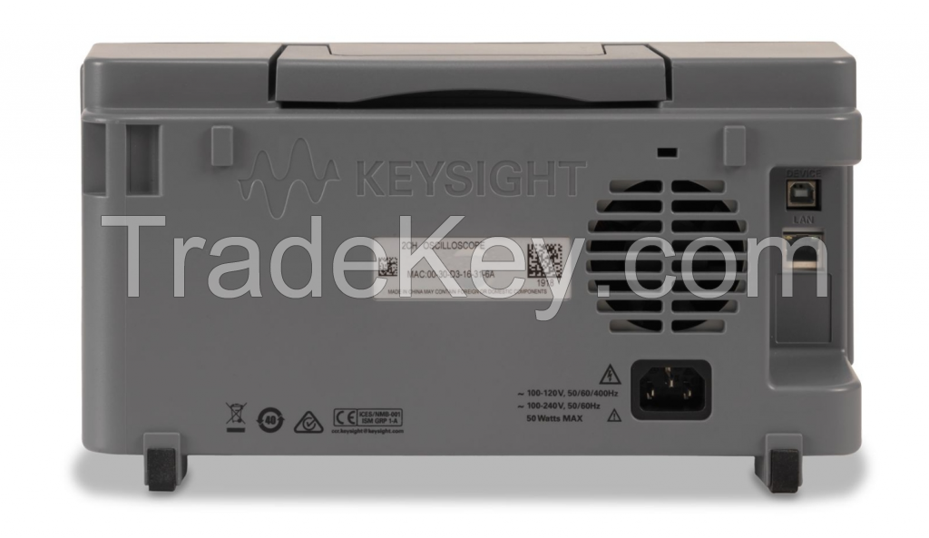 EDUX1052G Oscilloscope: 50 MHz, 2 Analog Channels, with a Built-in Waveform Generator