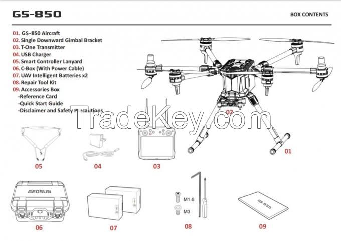 Multi-Rotor Drone Application for Mapping & Survey