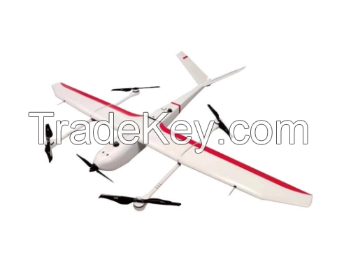 Mapping Surveying 3400mm Wheelbase VTOL Fixed Wing LiDAR Drone