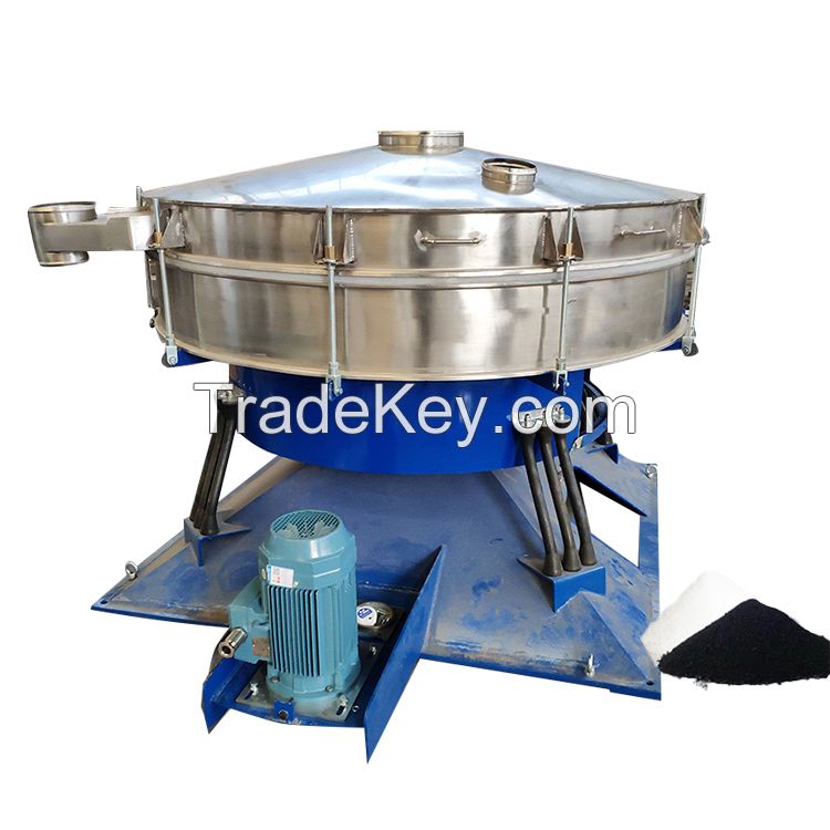 Hot selling food grade vibration sifter rice sieving machine automatic tumbler vibrating screen