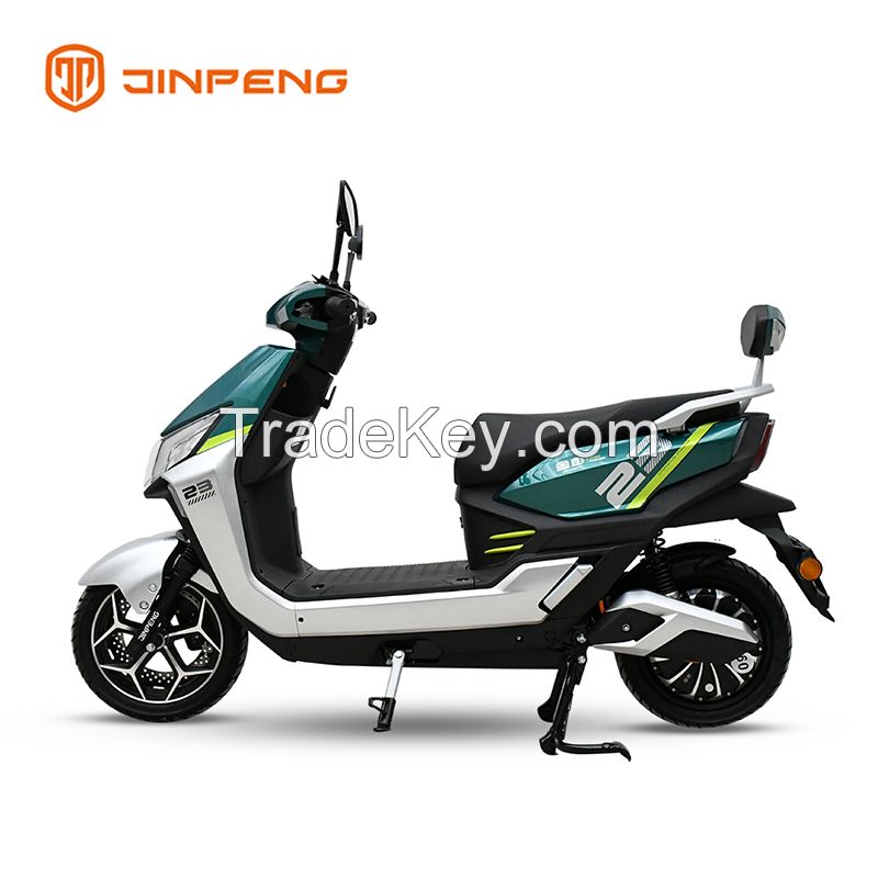 Fashion New Design High Speed Electric Scooter Motorcycle with Lead-Acid Battery