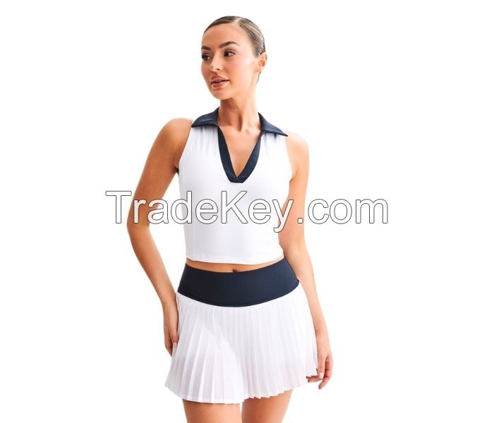  Blue White Tennis Wear