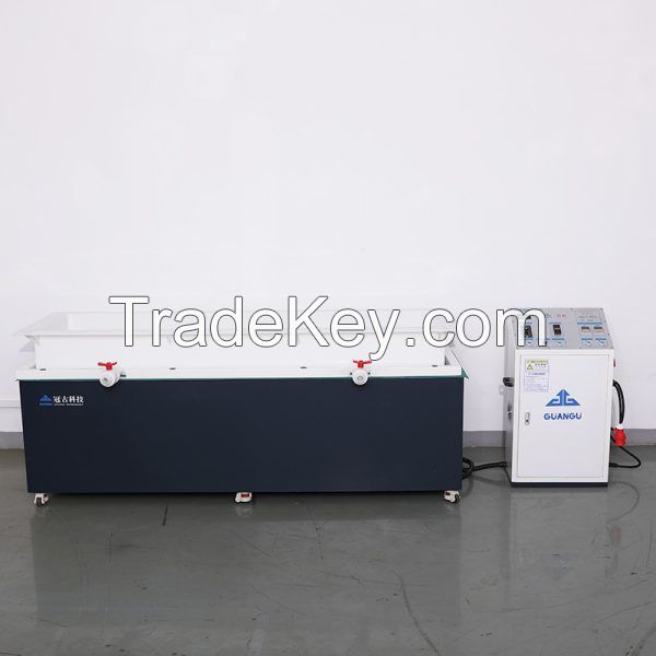 Magnetic polishing machine