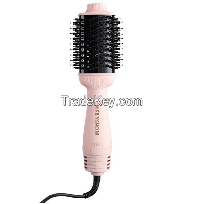 Hair Dryer Brush Blow Dryer Hair Dryer and Styler Hot Air Brush 4 in 1 Black Volumizer with Negative Ion 1600W