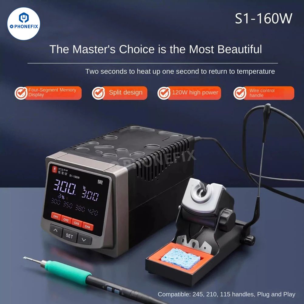 YCS S1-160W Automatic Sleep Soldering Iron Soldering Station