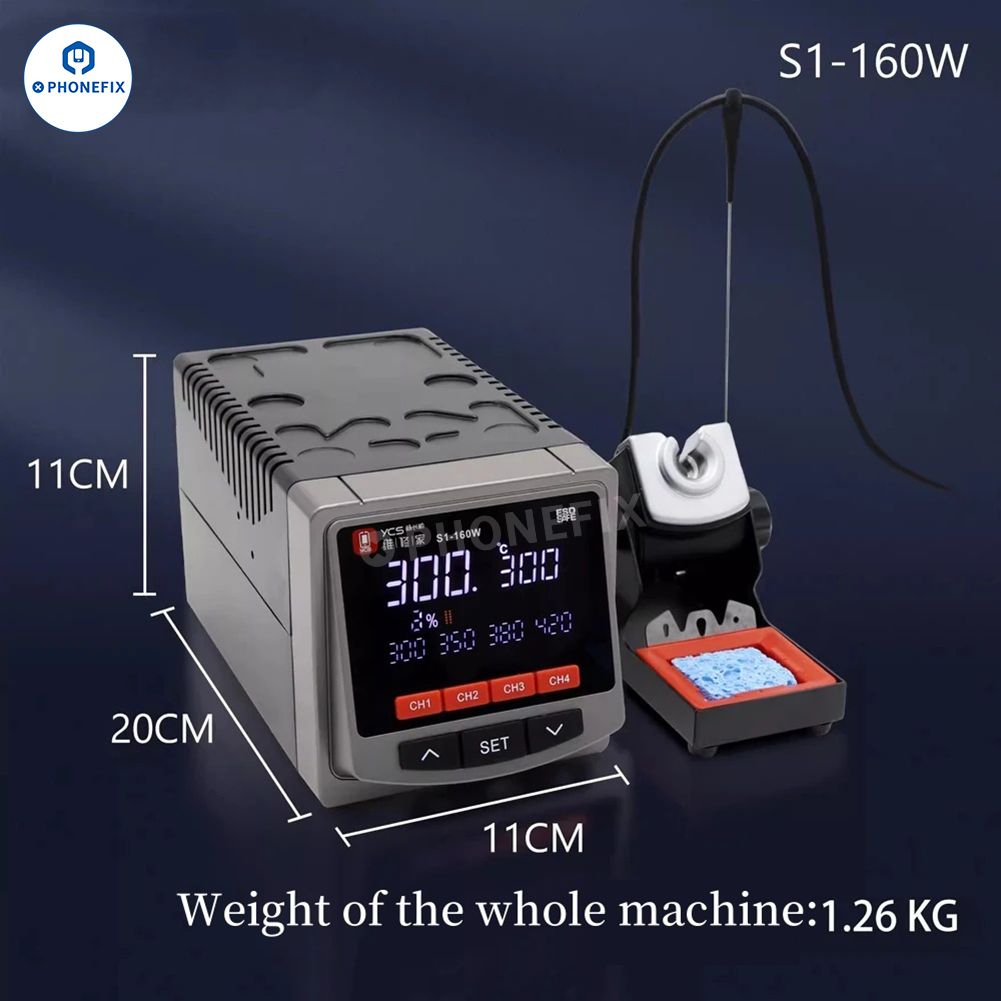 YCS S1-160W Automatic Sleep Soldering Iron Soldering Station