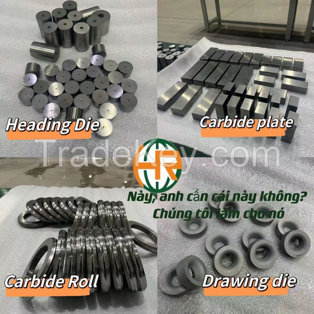 Multi-Station Cold Heading Die Tungsten Steel Multi-Station Carbide Bolt Cold Heading Die Stainless Steel Screw Cutting Die