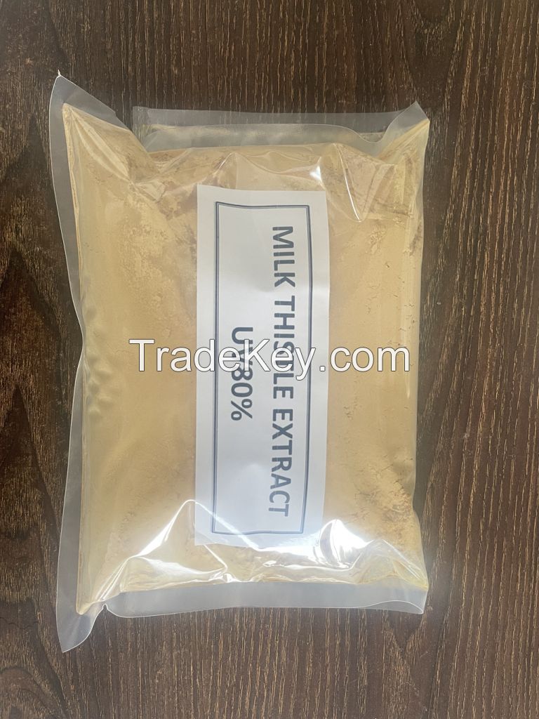 Supply milk thistle extract powder 80% silymarin Milk Thistle Extract