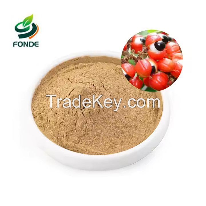 High Quality 100% Guarana Seed Extract Ratio 4: 1 10: 1