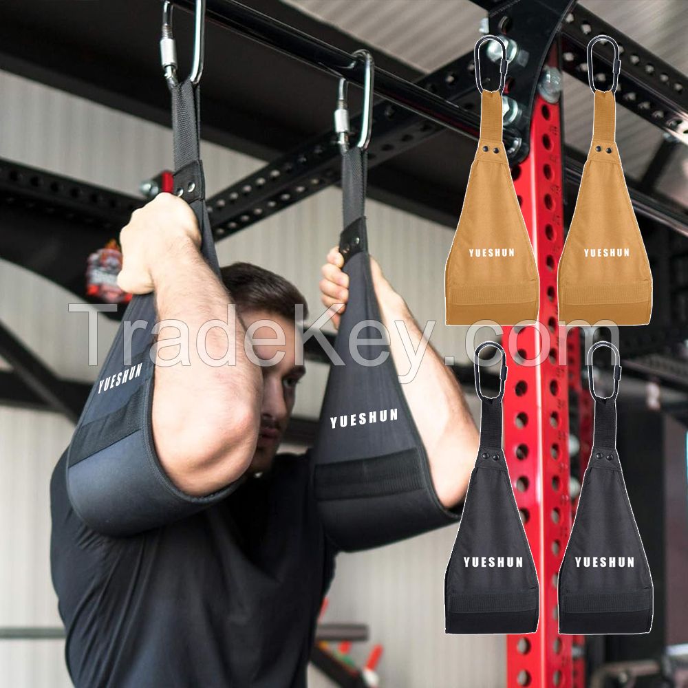 Fitness Hanging Ab Straps for Pull Up Bar &amp; Core Strength Training - Thick Padded