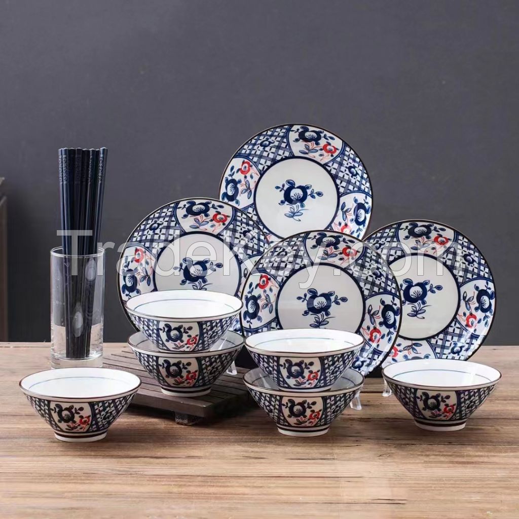 Porcelain Colorful Dinner Sets