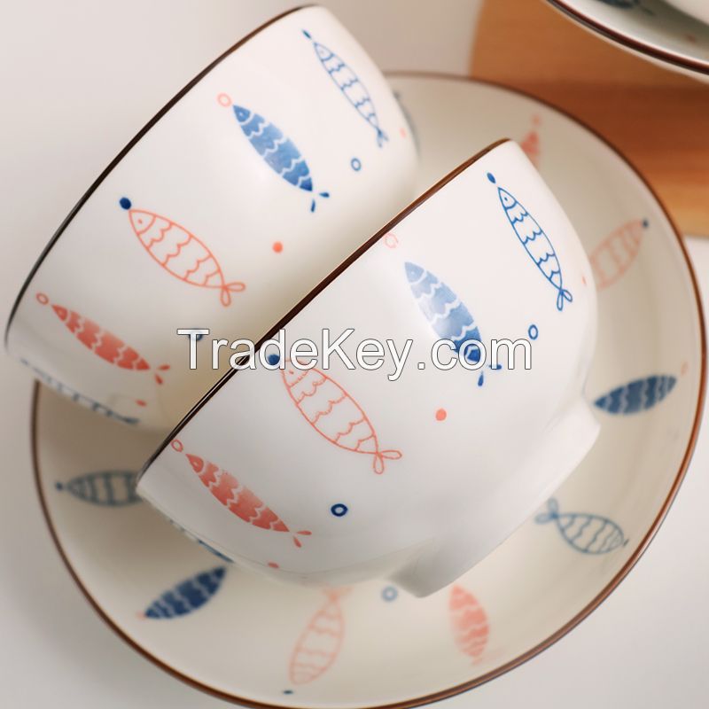 Porcelain Dinner Bowls and Plates