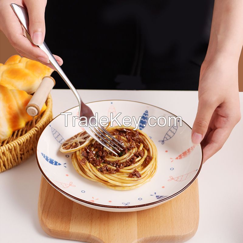 Porcelain Dinner Bowls and Plates