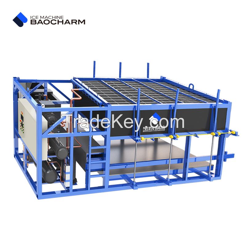 BAOCHARM BCPY-0.75T-3T Direct Cooling Ice Block Machine