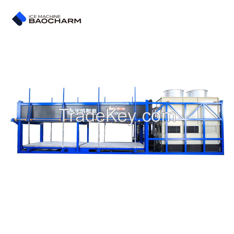 BAOCHARM BCPY-3.3T-9.9T Industrial 10 Ton Ice Block Making Machine For Sale