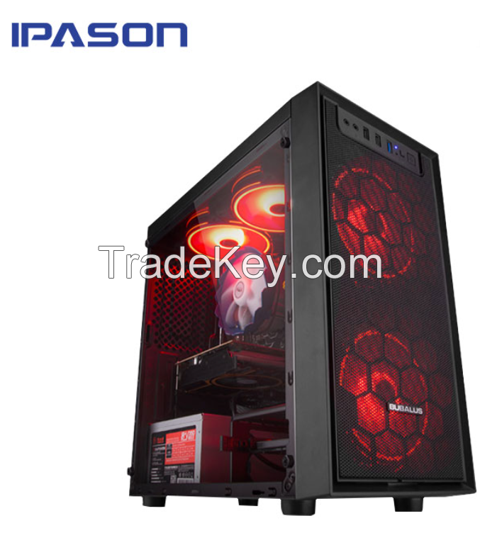 IPASON A3 mini -GAMING PC AMD RYZEN 3 2200G DDR4 4G