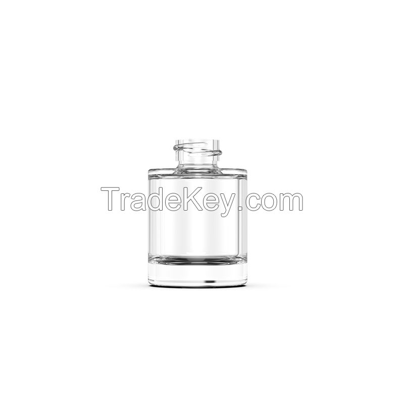 Empty 15ml Foundation Bottle with Ball Shaped Cap and Pump - Model YB015150