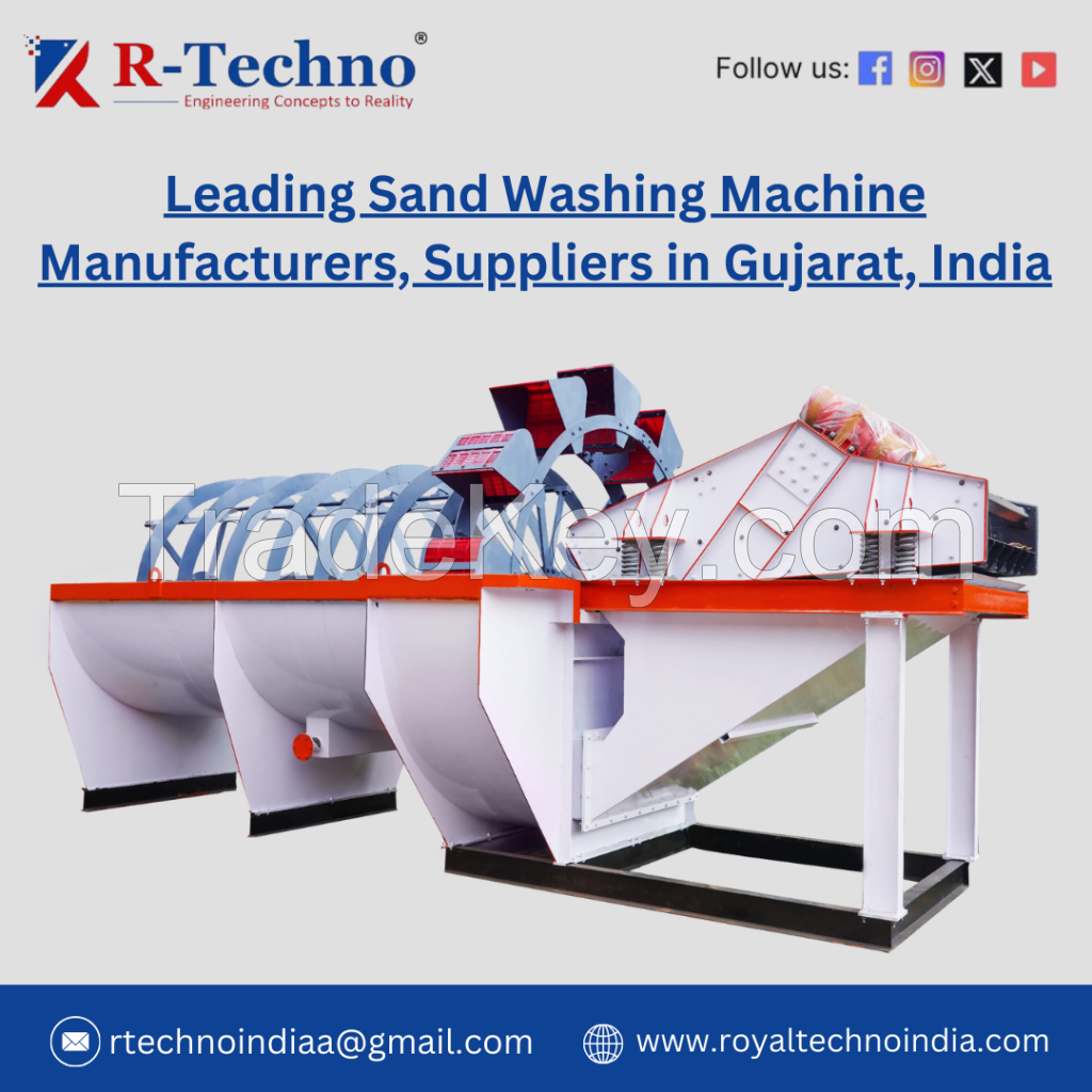 Sand Washing Plant Manufacturers in Gujarat