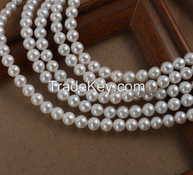 Round Pearl &acirc; 6mm &acirc; Flawless &acirc; High Luster