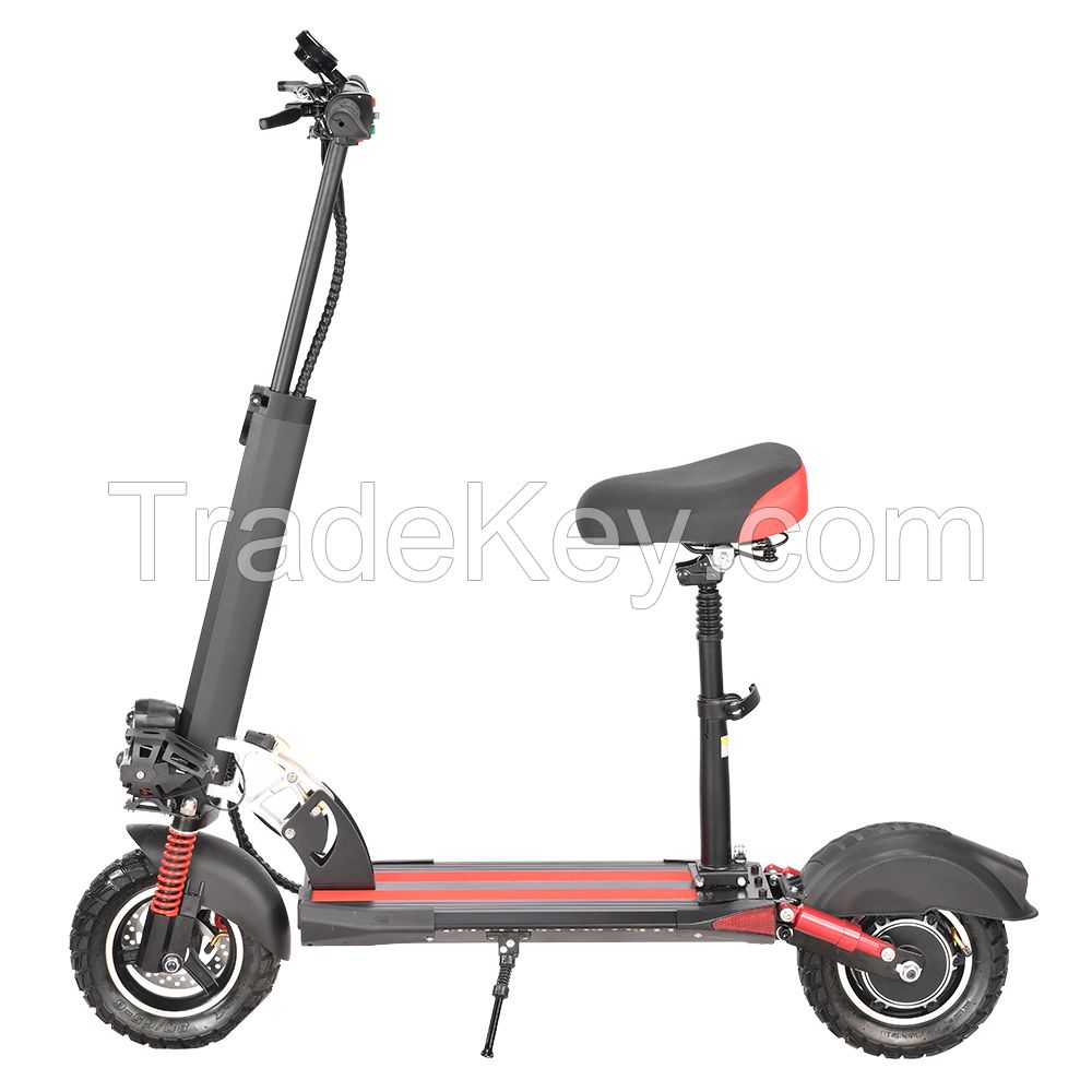 2024 Hot Sale Two Wheel Foldable Electric Scooters 10-inch front and rear double shock absorption mobility scooter electric