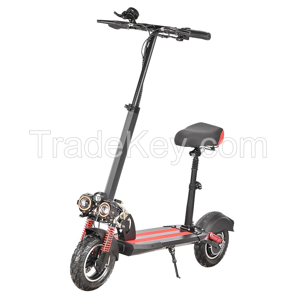 2024 Hot Sale Two Wheel Foldable Electric Scooters 10-inch front and rear double shock absorption mobility scooter electric