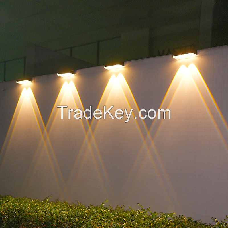 Solar LED wall light