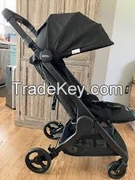 Ergobaby Metro+ Deluxe Compact Baby Stroller-London Gray