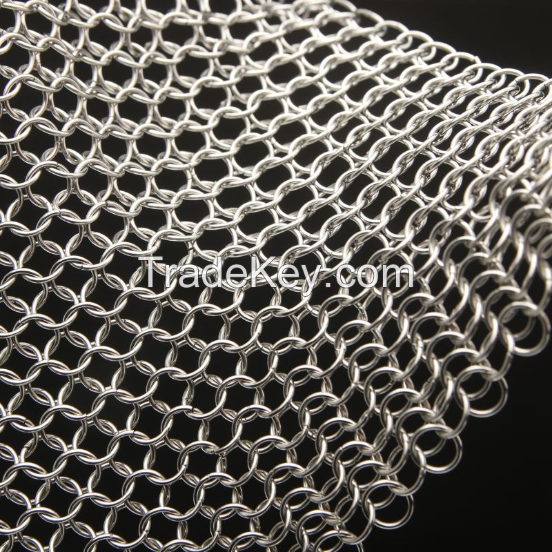 Decorative Ring Metal Mesh-Chainmail Metal Curtain