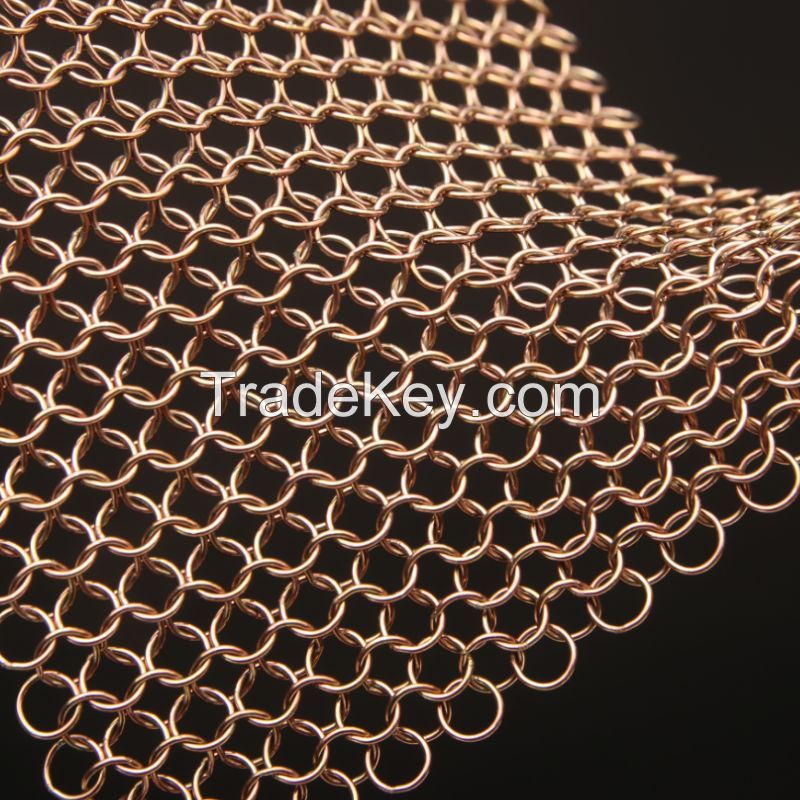 Decorative Ring Metal Mesh-Chainmail Metal Curtain