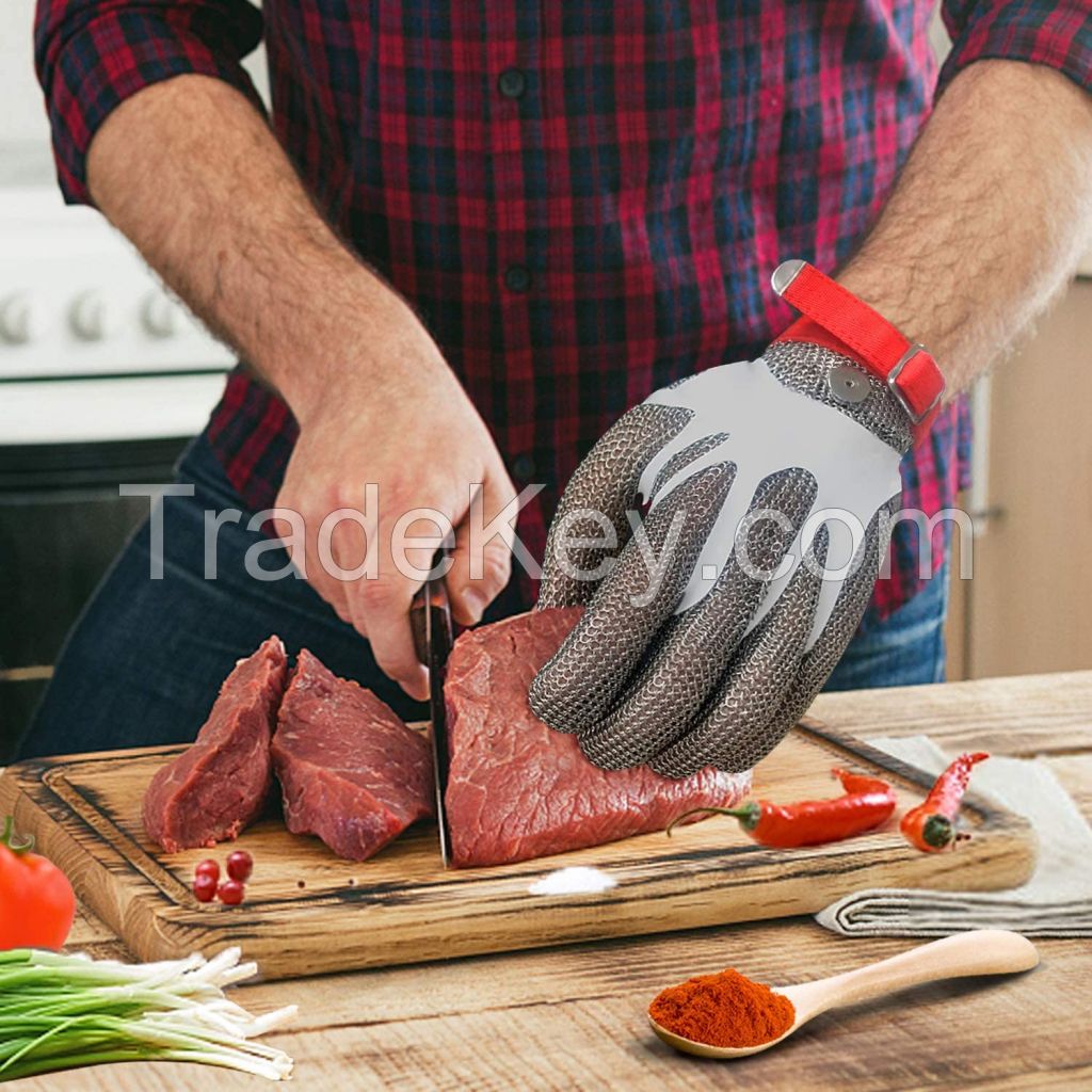 Cut resistance gloves for butchers