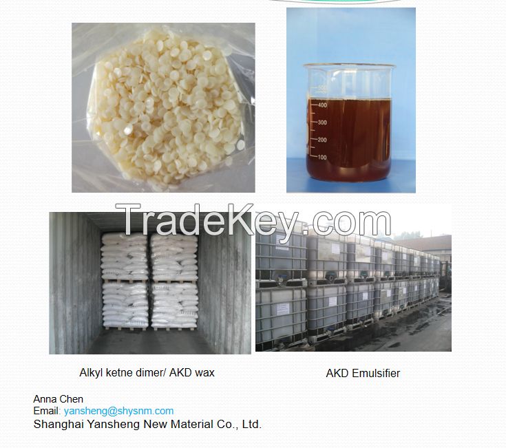 High polymer emulsifier for AKD wax