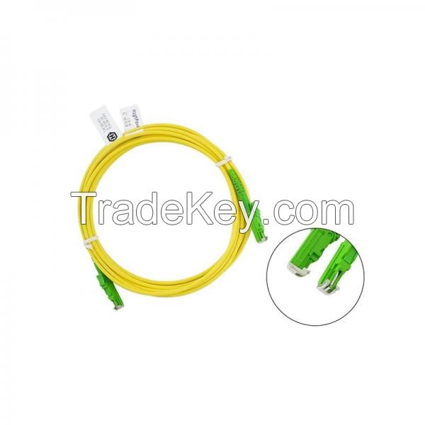 3m E2000/apc-E2000/apc SM single core 2.0mm diameters fiber optic connector/jumper/patch cord/cable. factory wholesale