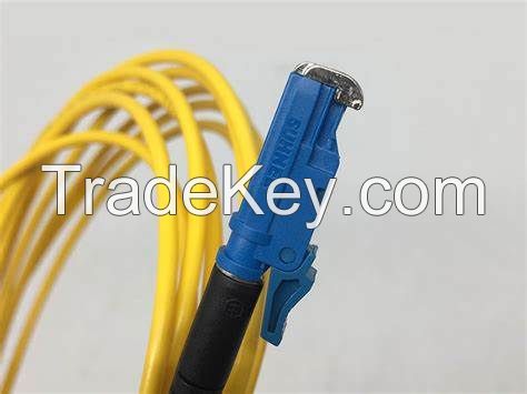 3m E2000/apc-E2000/apc SM single core 2.0mm diameters fiber optic connector/jumper/patch cord/cable. factory wholesale