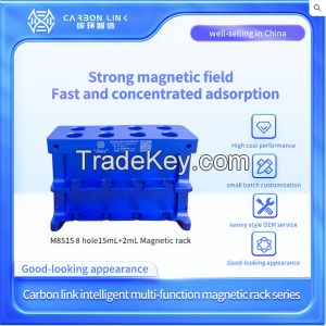 carbonlinkai 6 tube magnetic separation rack has the same precision as world best