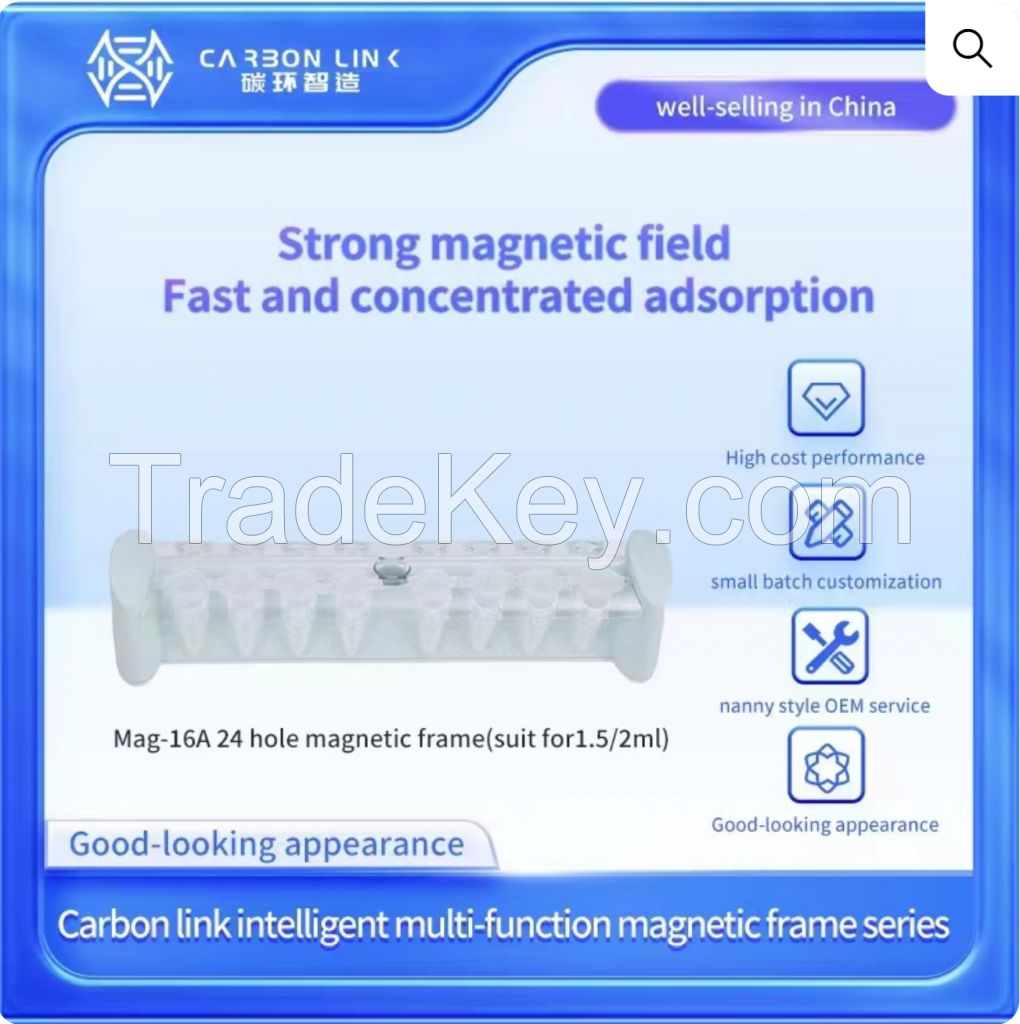 Streamline Your Lab: carbonlinkai Magnet Rack and Magnetic Bead Rack 