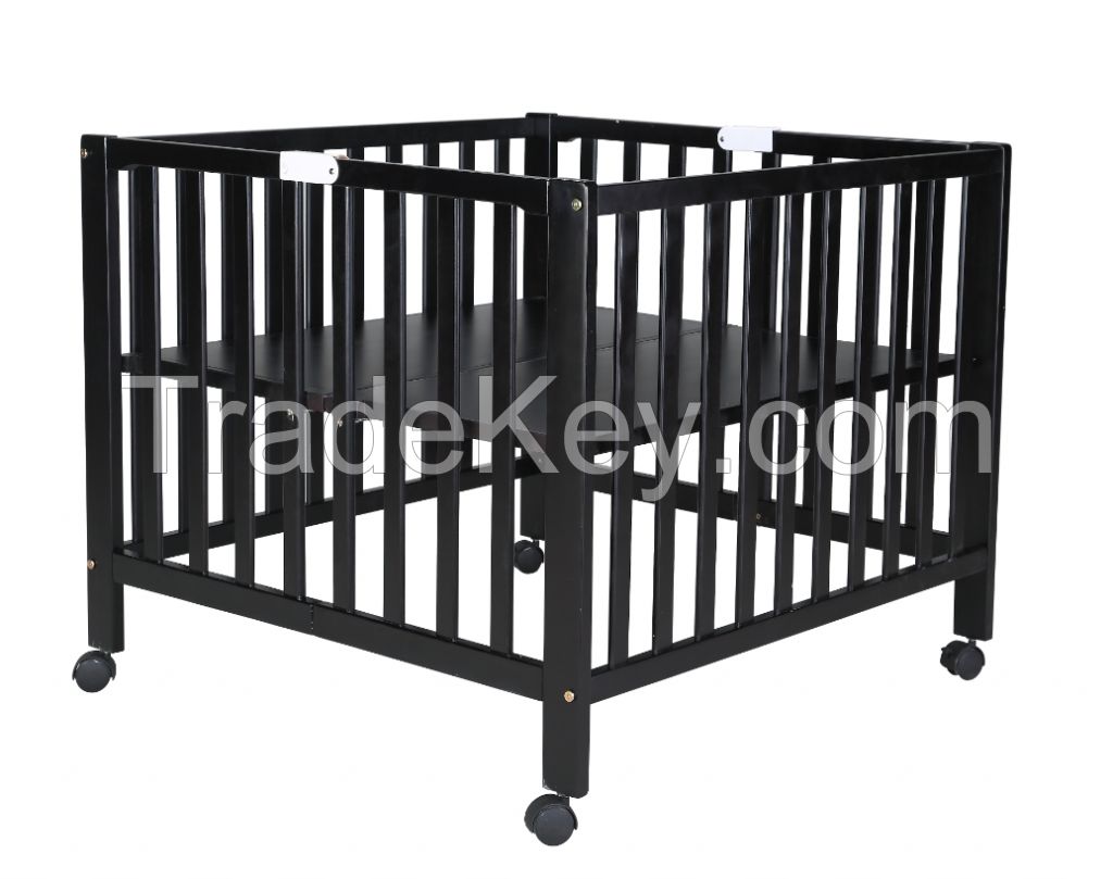 Sarah Foldable Playpen wooden