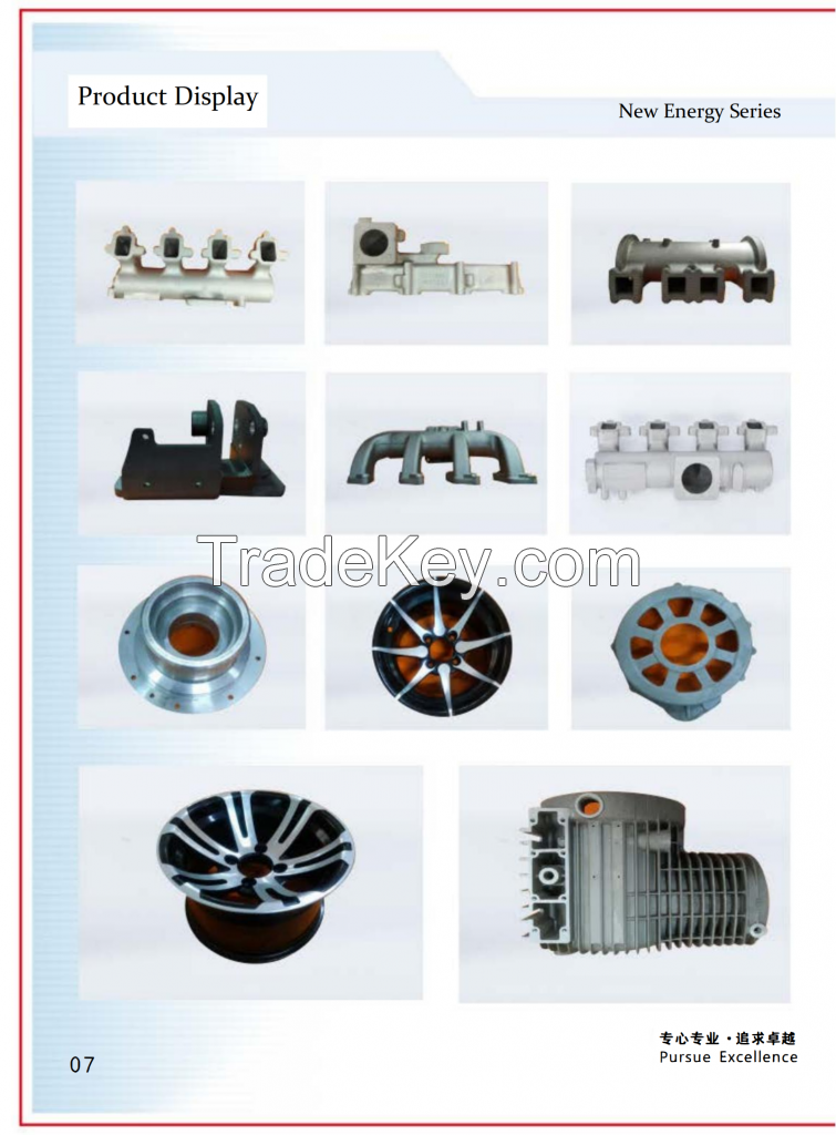 all aluminim casting parts