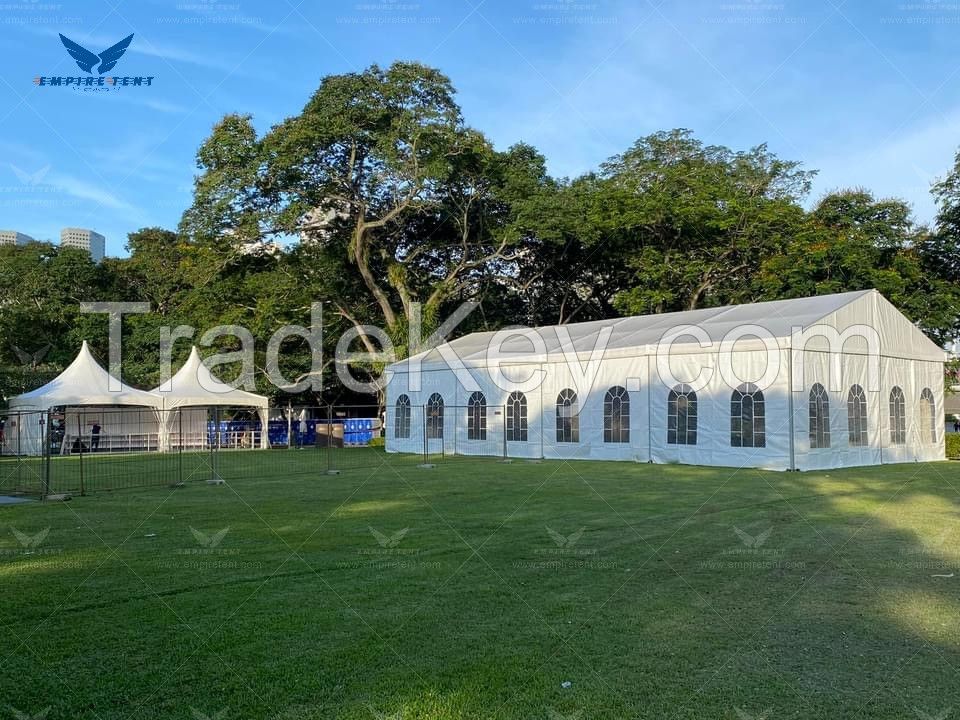 20x30m Fashionable Soft PVC Walls light wedding tent