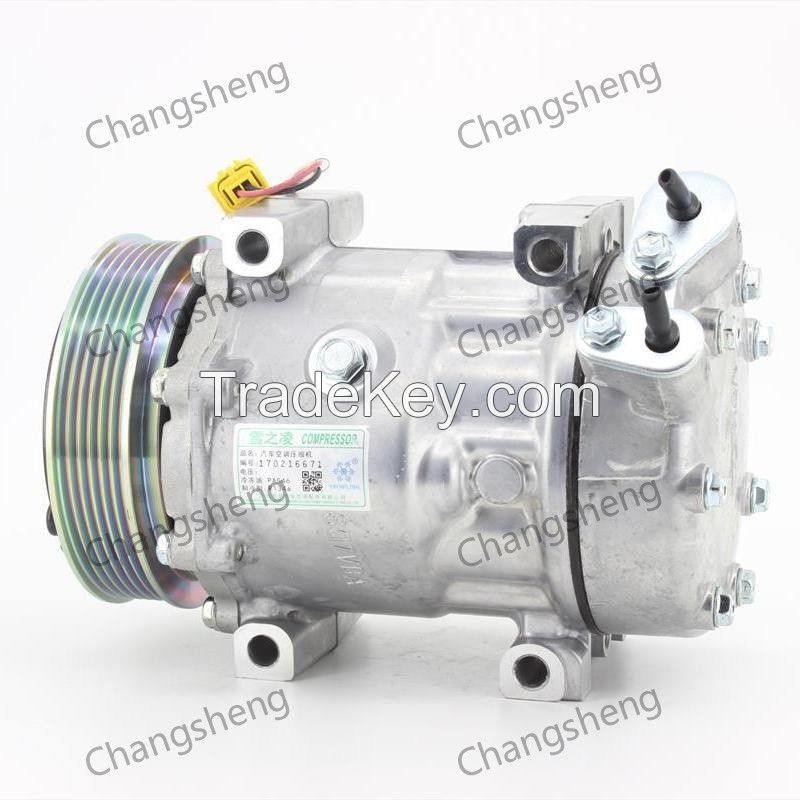 OE 6453TG Wholesale Auto Air Conditioning Compressor for Peugeot